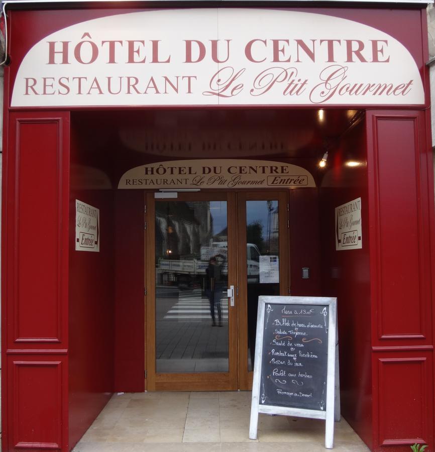 Hotel Du Centre - Restaurant Le P'Tit Gourmet トネール エクステリア 写真